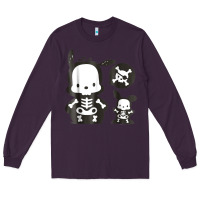 Plum pochacco skeleton halloween shirt Long Sleeve Tee - longCreatives