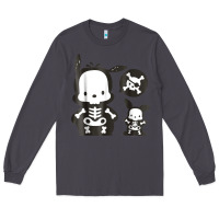 Smoke pochacco skeleton halloween shirt Long Sleeve Tee - longCreatives