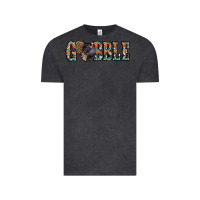 Vintage Black gobble thanksgiving turkey Vintage Tee - Jasminsmagicworld