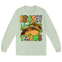 Matcha St. Patrick's Irish i had tacos Long Sleeve Tee - OliviaCreatesArt
