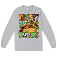 Moon Dust St. Patrick's Irish i had tacos Long Sleeve Tee - OliviaCreatesArt