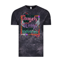 Cloud Black Not all angels have wings Vintage Tee - CowGirlArtShop