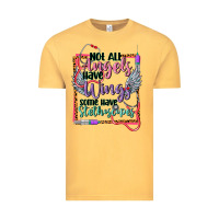 Vintage Mustard Not all angels have wings Vintage Tee - CowGirlArtShop