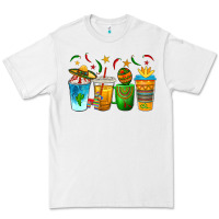 White Cinco de Mayo Coffee Cups Premium Tee - texasbilliewilder