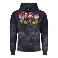 Cloud Black mardi gras coffee cups Vintage Hoodie - OliviaCreatesArt