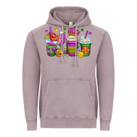 Vintage Zinc mardi gras coffee cups Vintage Hoodie - OliviaCreatesArt