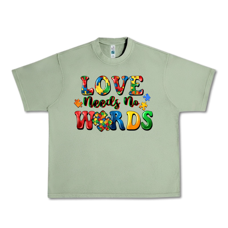Love Needs No Words Urban Heavy Tee by CowGirlArtShop | Teevron