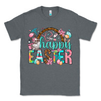 Charcoal Heather Happy Easter Nurse Easter Day Classic Tee - HowdyJamesFarm