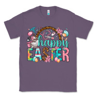 Lavender Happy Easter Nurse Easter Day Classic Tee - HowdyJamesFarm