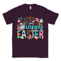 Plum Happy Easter Nurse Easter Day Classic Tee - HowdyJamesFarm