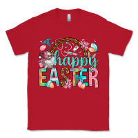 Red Happy Easter Nurse Easter Day Classic Tee - HowdyJamesFarm
