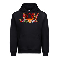 Black joy reindeer Urban Hoodie - AdoDesignShop