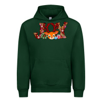 Forest Green joy reindeer Urban Hoodie - AdoDesignShop