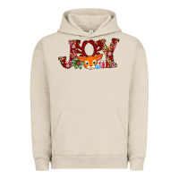 Pigment French Oak joy reindeer Urban Hoodie - AdoDesignShop