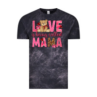 Love Is Being Called Mama Valentine's Day Vintage Tee | Teevron