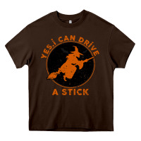 Chocolate Brown Halloween Witch Heavy Core Tee - Bettercallsaul