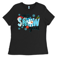 Black up to snow good Ladies Tee - texasbilliewilder