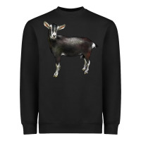 Black Alpine Goat Heavyweight Sweatshirt - LillyAllenDesigns