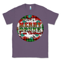 Lavender Merry Drunk I'am Christmas Classic Tee - Artiststas