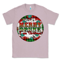 Lilac Merry Drunk I'am Christmas Classic Tee - Artiststas