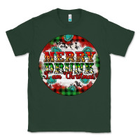 Sports Green Merry Drunk I'am Christmas Classic Tee - Artiststas