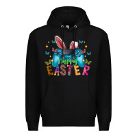 Black Happy Easter Gamer Premium Hoodie - CowhideDigitalArt