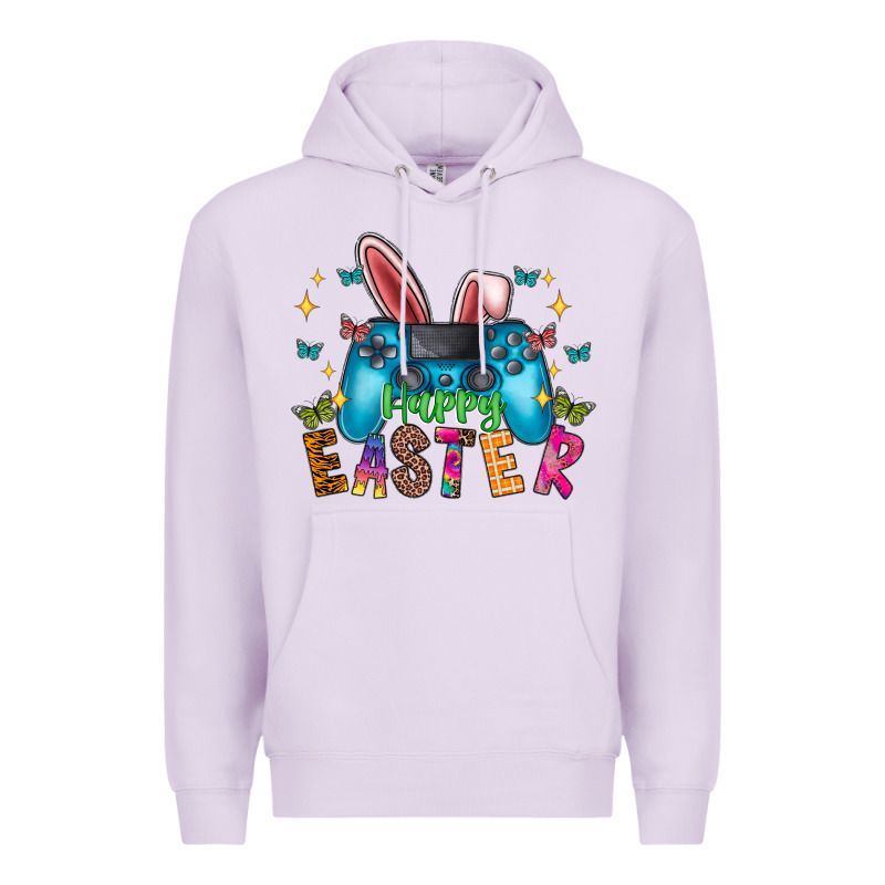Happy Easter Gamer Premium Hoodie by CowhideDigitalArt | Teevron