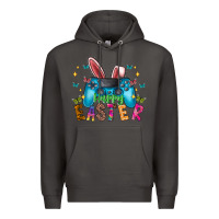 Smoke Happy Easter Gamer Premium Hoodie - CowhideDigitalArt