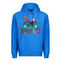 True Royal Happy Easter Gamer Premium Hoodie - CowhideDigitalArt