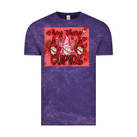 Cloud Purple Hey there Cupids with gnomies tumbler Vintage Tee - HowdyJamesFarm