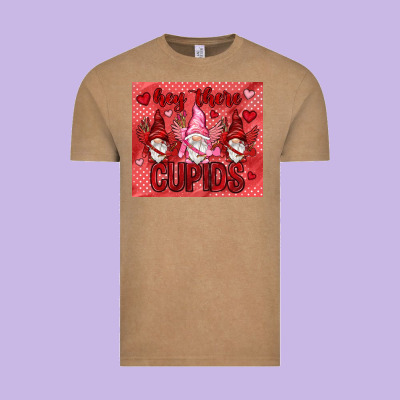 Hey There Cupids With Gnomies Tumbler Vintage Tee Designed By Howdyjamesfarm