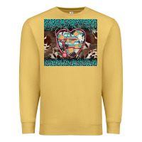 Antique Gold western nurse stethoscope turquoise leopardes Premium Sweatshirt - BarkalooDesign