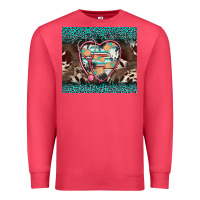 Cardinal western nurse stethoscope turquoise leopardes Premium Sweatshirt - BarkalooDesign