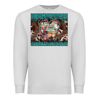Dove Grey western nurse stethoscope turquoise leopardes Premium Sweatshirt - BarkalooDesign