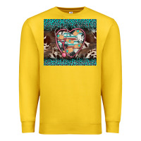 Lemon western nurse stethoscope turquoise leopardes Premium Sweatshirt - BarkalooDesign