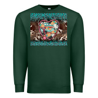 Sports Green western nurse stethoscope turquoise leopardes Premium Sweatshirt - BarkalooDesign