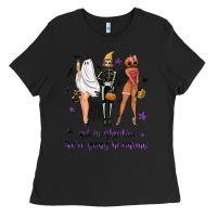Black Get in ghoulies were going haunting Ladies Tee - NancyCooperArtShop