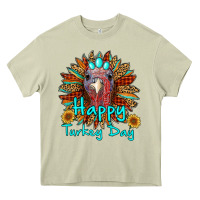 Mossy happy turkey day sunflower Heavy Core Tee - RanaPortraitStore