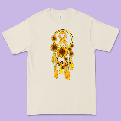 Childhood Cancer Awareness Dreamcatcher Premium Tee Designed By Jasminsmagicworld