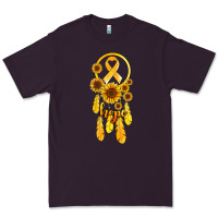 Plum childhood cancer awareness dreamcatcher Premium Tee - Jasminsmagicworld