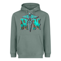 Sage registered medical symbol nurse Heavyweight Hoodie - BarkalooDesign