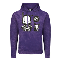 Cloud Purple pochacco skeleton halloween shirt Vintage Hoodie - longCreatives
