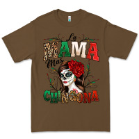 Cacao La Mama Mas Chingona Premium Tee - texasbilliewilder