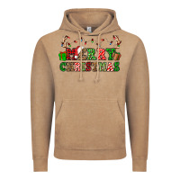 Vintage Coffee merry christmas Vintage Hoodie - OliviaCreatesArt