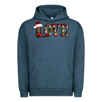 Pigment Midnight Navy love christmas boots Urban Hoodie - AdoDesignShop