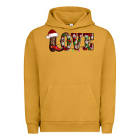 Pigment Peanut Butter love christmas boots Urban Hoodie - AdoDesignShop