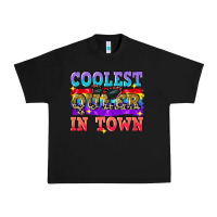 Black Coolest queer in town Urban Heavy Tee - CowGirlArtShop