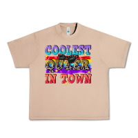 Burro Coolest queer in town Urban Heavy Tee - CowGirlArtShop