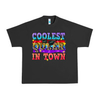 Pigment Black Coolest queer in town Urban Heavy Tee - CowGirlArtShop