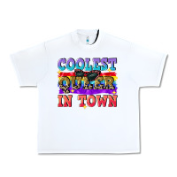 White Coolest queer in town Urban Heavy Tee - CowGirlArtShop